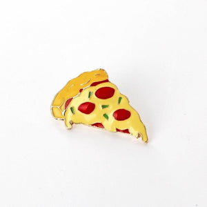 13 Style Snack Brooch Burger Pizza Chicken Drinks Coffee Popcorn French Fries Hot Dog Enamel Pins Food Brooche For Women Jewelry